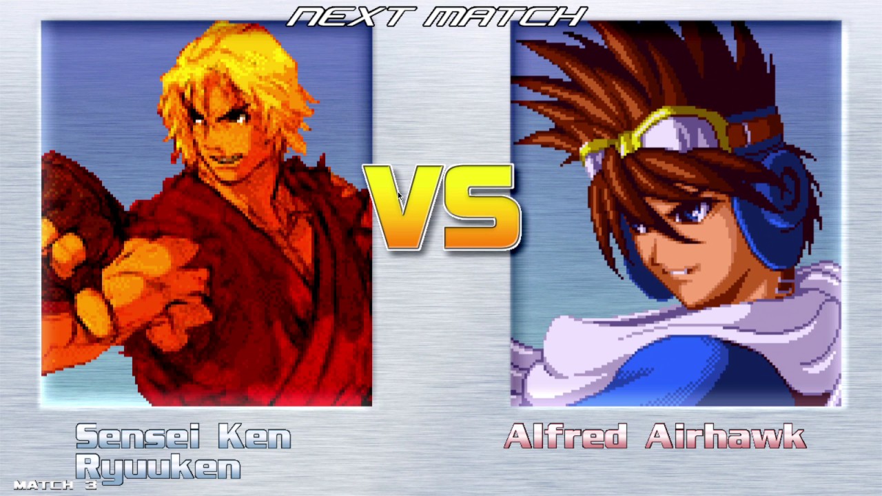 M.U.G.E.N Team Arcade: Sensei Ken and Ryuuken