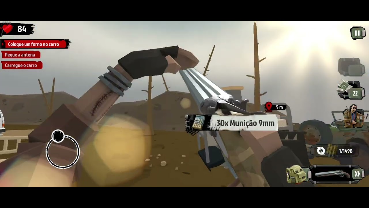 #8 THE WALKING ZOMBIE procurando móveis para o sobrevivente 