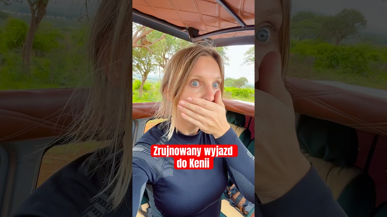 Co to ma być? 🤯🤯 Tak ma wyglądać Safari?? #afryka #kenia #wakacje #podr&oacute;że
