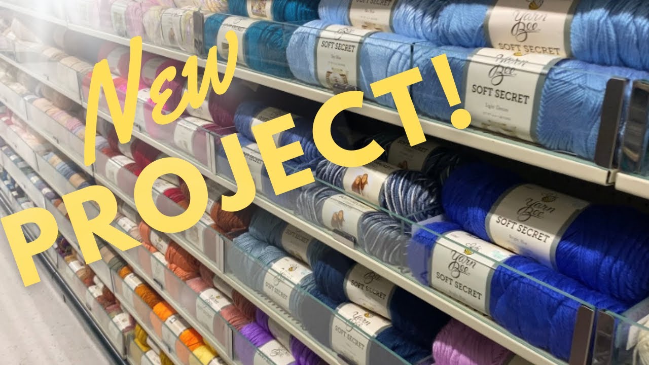 BUYING NEW YARN AT HOBBY LOBBY
