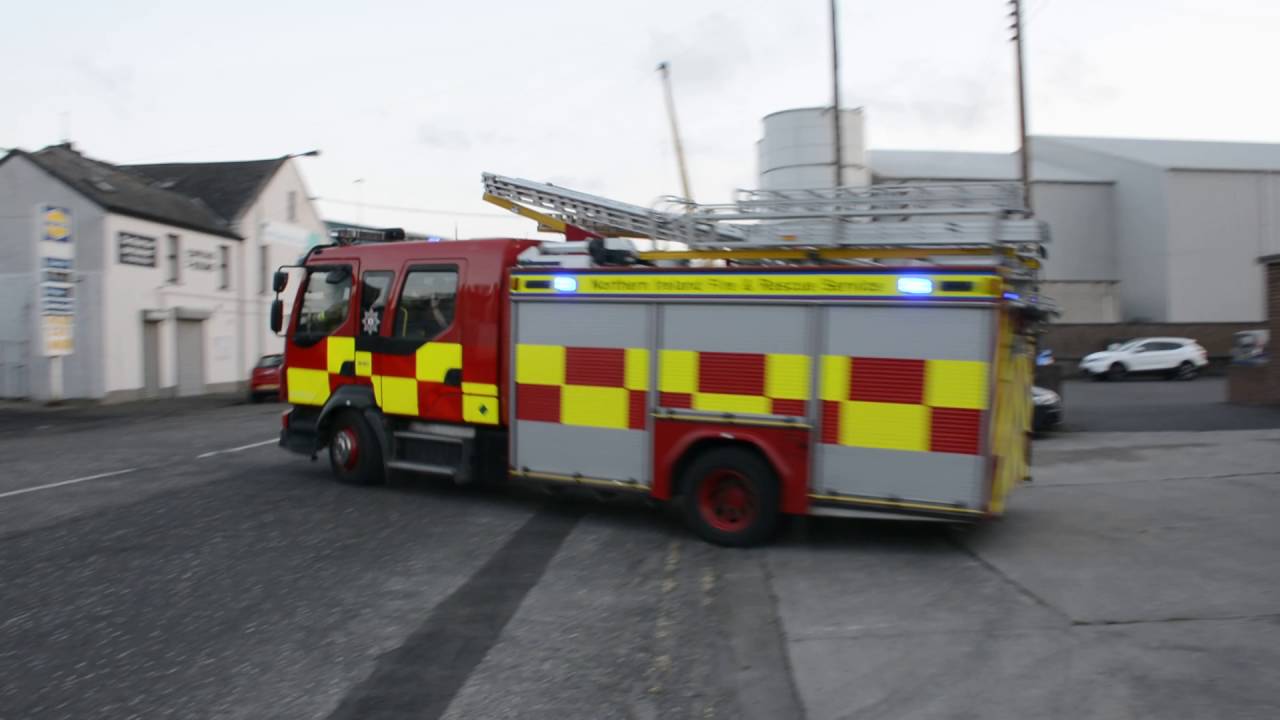 TURNOUT: NIFRS Warrenpoint Fire Station Turn Out