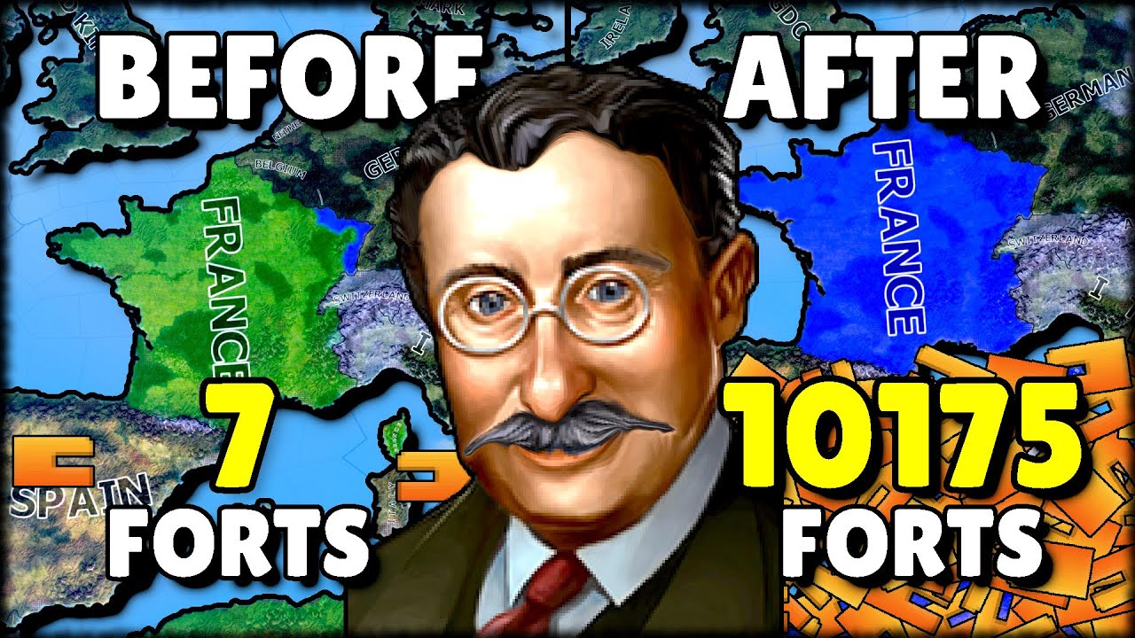 What If EVERY PROVINCE Had A Level 15 FORT In HOI4?