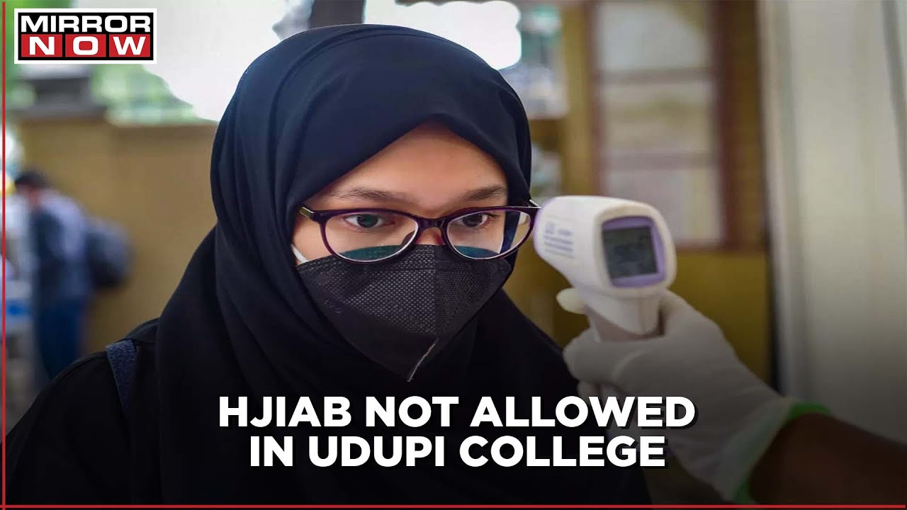 Muslim Girls Wearing Hijab Not Allowed To Enter Classroom In Udupi Govt. College