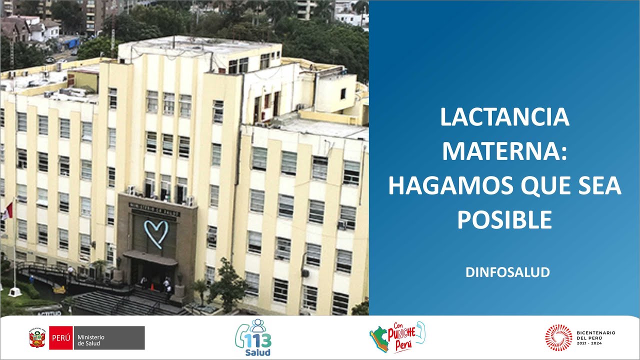 LACTANCIA MATERNA: HAGAMOS QUE SEA POSIBLE