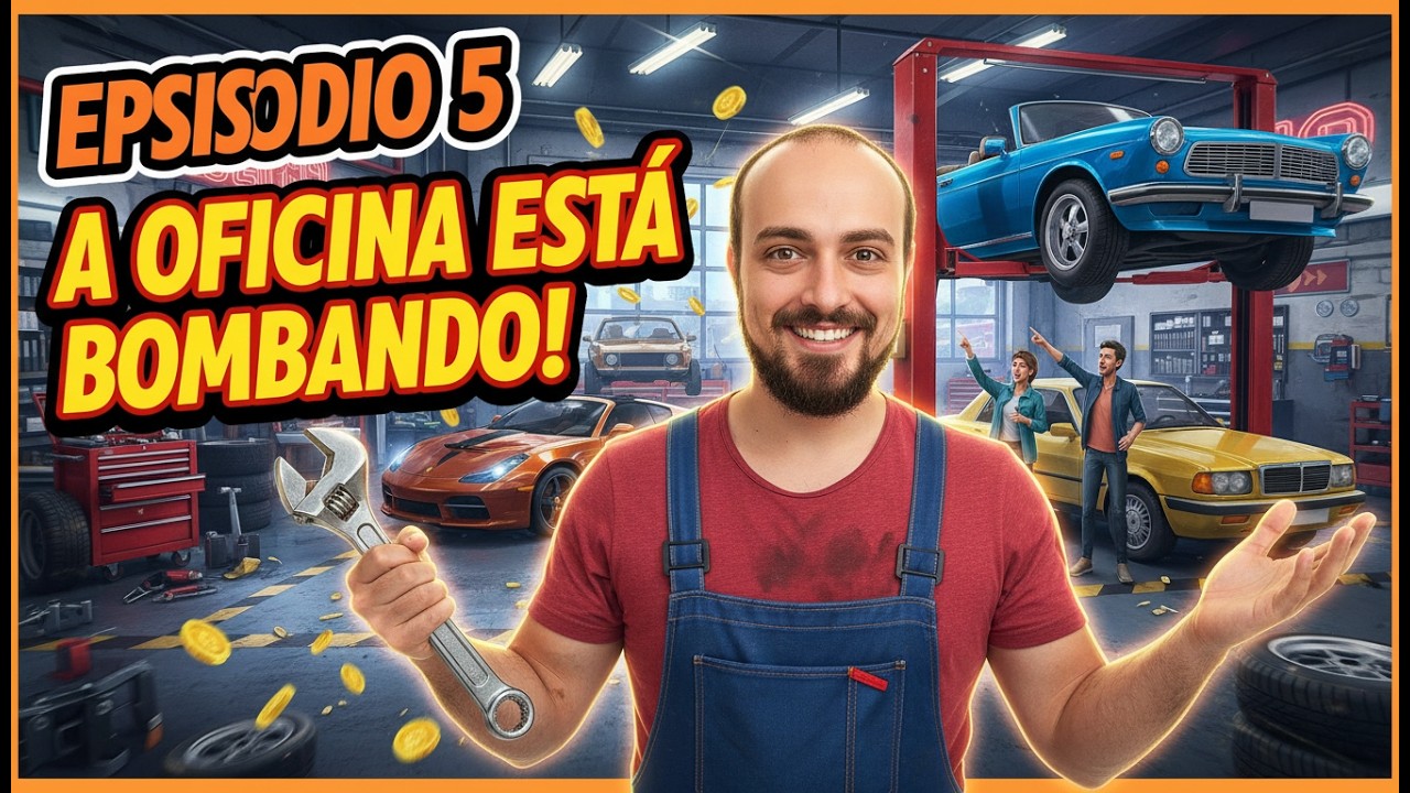 Car Service Together #5 | A OFICINA ESTÁ BOMBANDO! MAIS CARROS, MAIS DINHEIRO E CLIENTES EXIGENTES 🚗