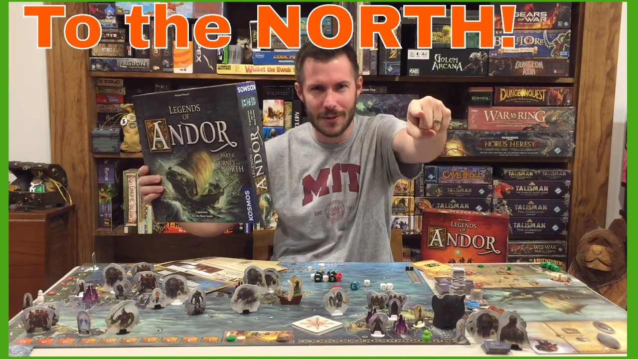 Legends Of Andor JOURNEY TO THE NORTH Board Game Review