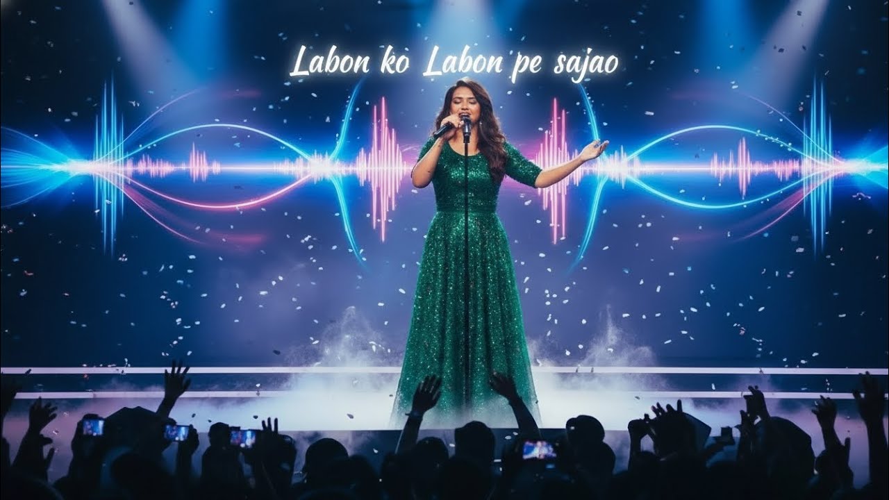 Labon Ko Labon Pe Sajao 💕 | New Version | Shreya Ghoshal | Romantic Hindi Love Song