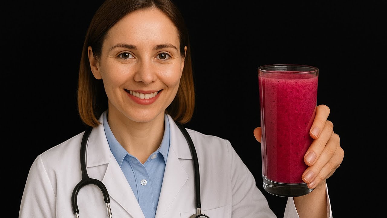 Мощный детокс! Смузи из свеклы очищает печень и делает живот плоским 🫜