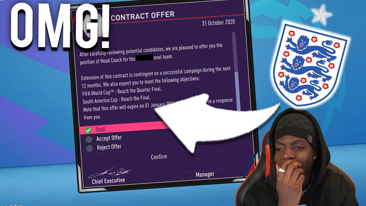 EMOURINHO Becomes ENGLAND MANAGER?! - FIFA 21 MANAGER CAREER MODE #19