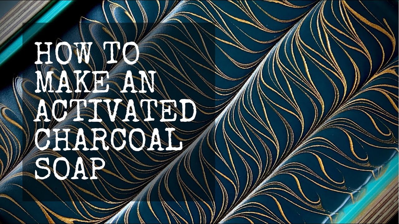 How To Make An Activated Charcoal Soap | QUICK & EASY! | w/Coconut Milk | Clover Soapworks