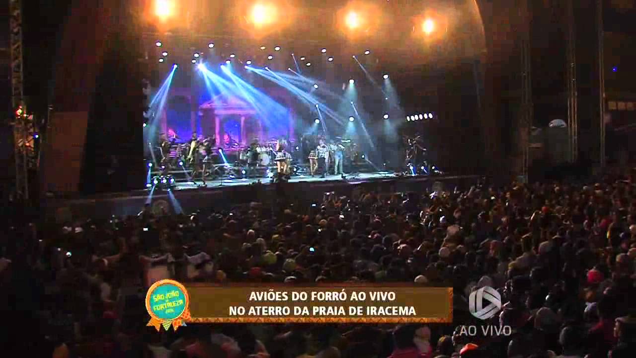 Aviões no São João de Fortaleza 2015 - ao vivo Tv Diário - parte 02