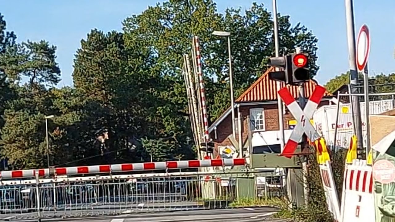 Doppelter BÜ in Münster Mecklenbeck 