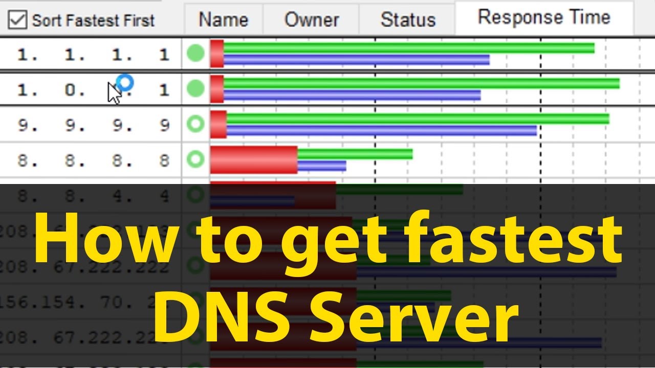 What DNS Server is Best for Your Internet Connection?!