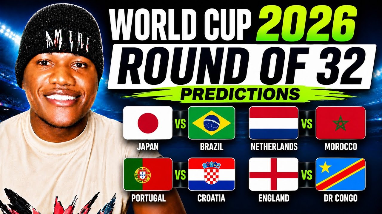 World Cup Predictions: Round Of 32 To The Final (Predictions) #worldcup2026
