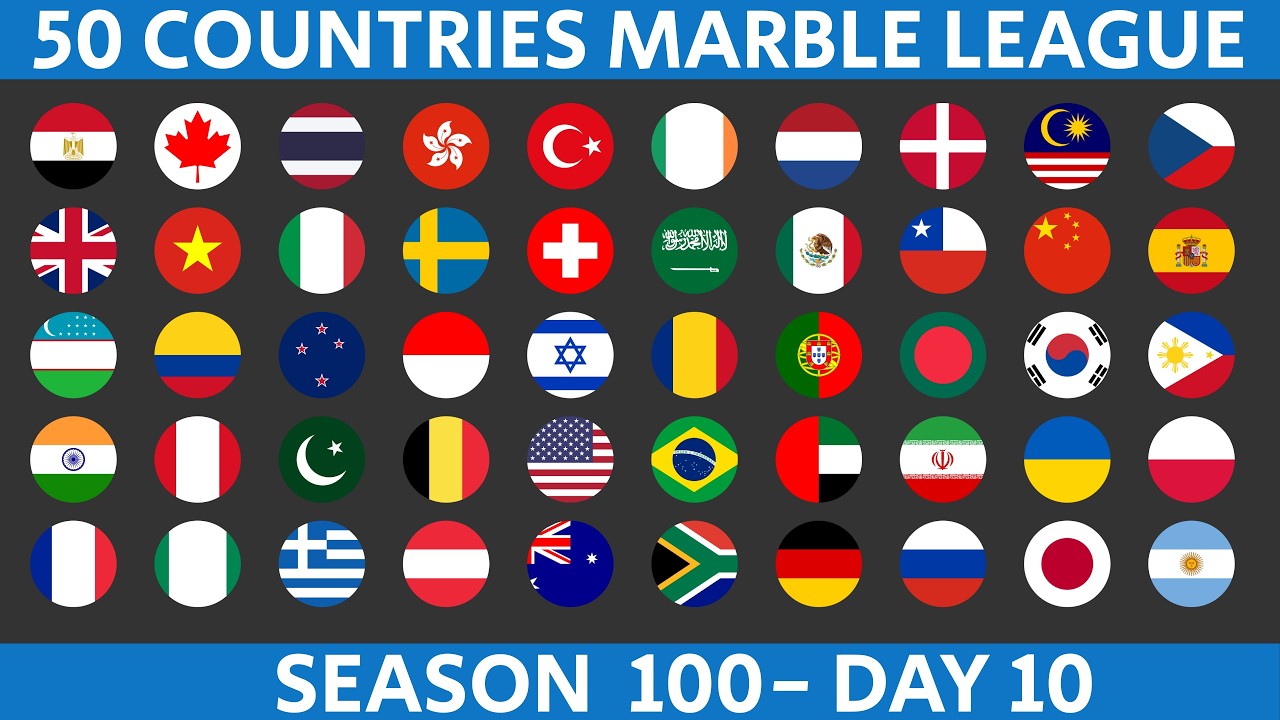 Лига мраморных гонок 50 стран, 100-й сезон, 10/10, мраморная гонка в Алгоду.