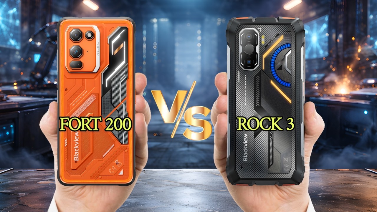 Blackview Fort 200 Vs Blackview Rock 3