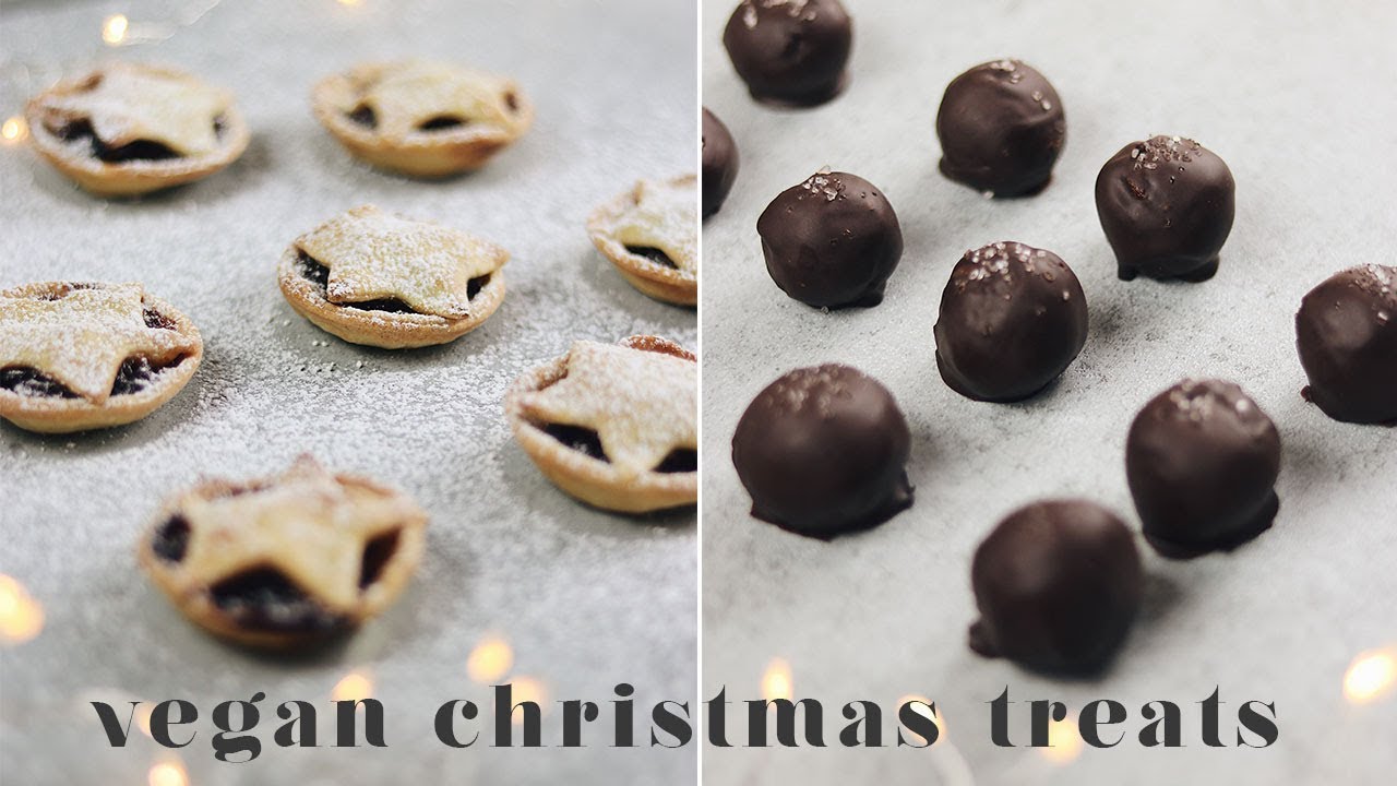 TOTALLY DELICIOUS BUT EASY VEGAN CHRISTMAS TREATS