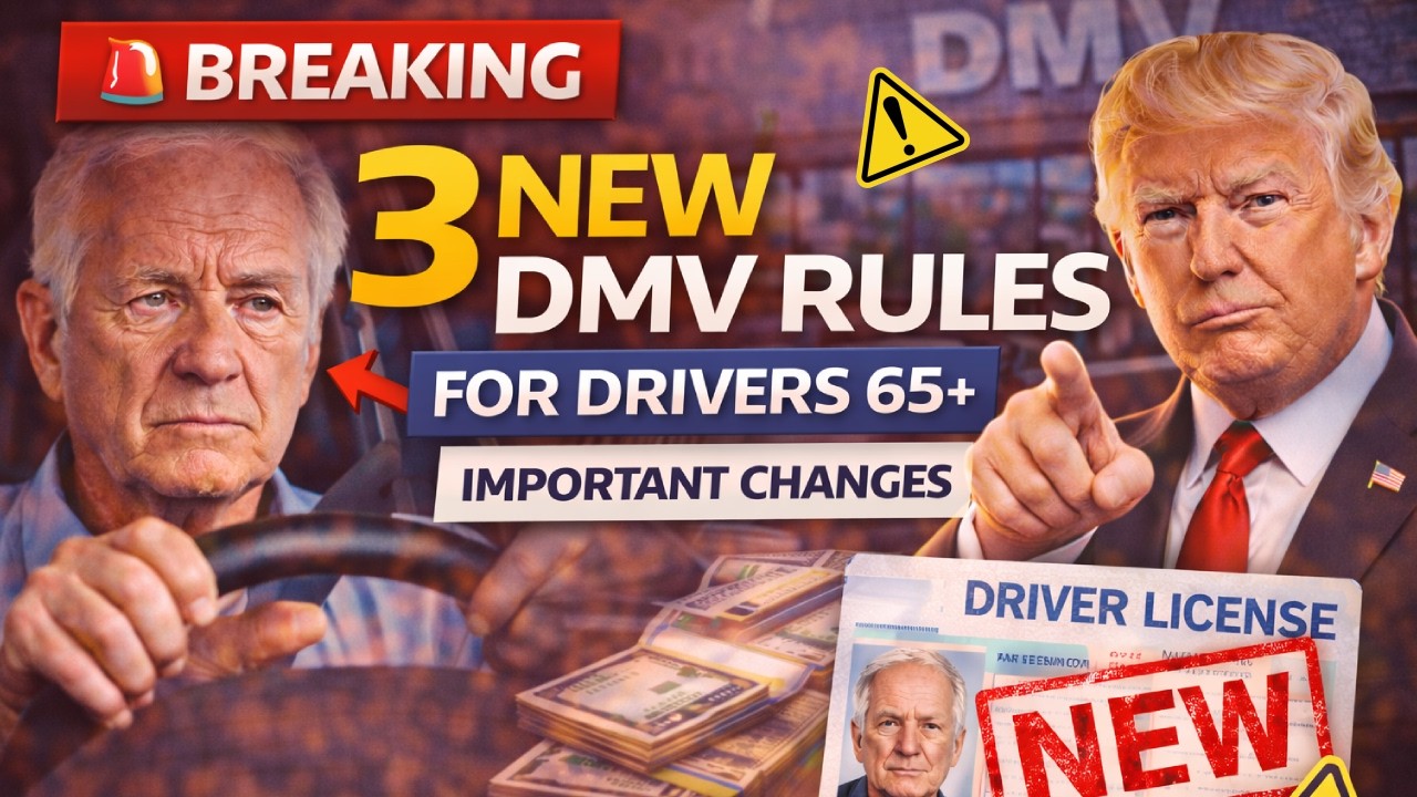 🚨 BREAKING: 3 New DMV Rules in the U.S. &mdash; How Drivers 65+ Are Affected