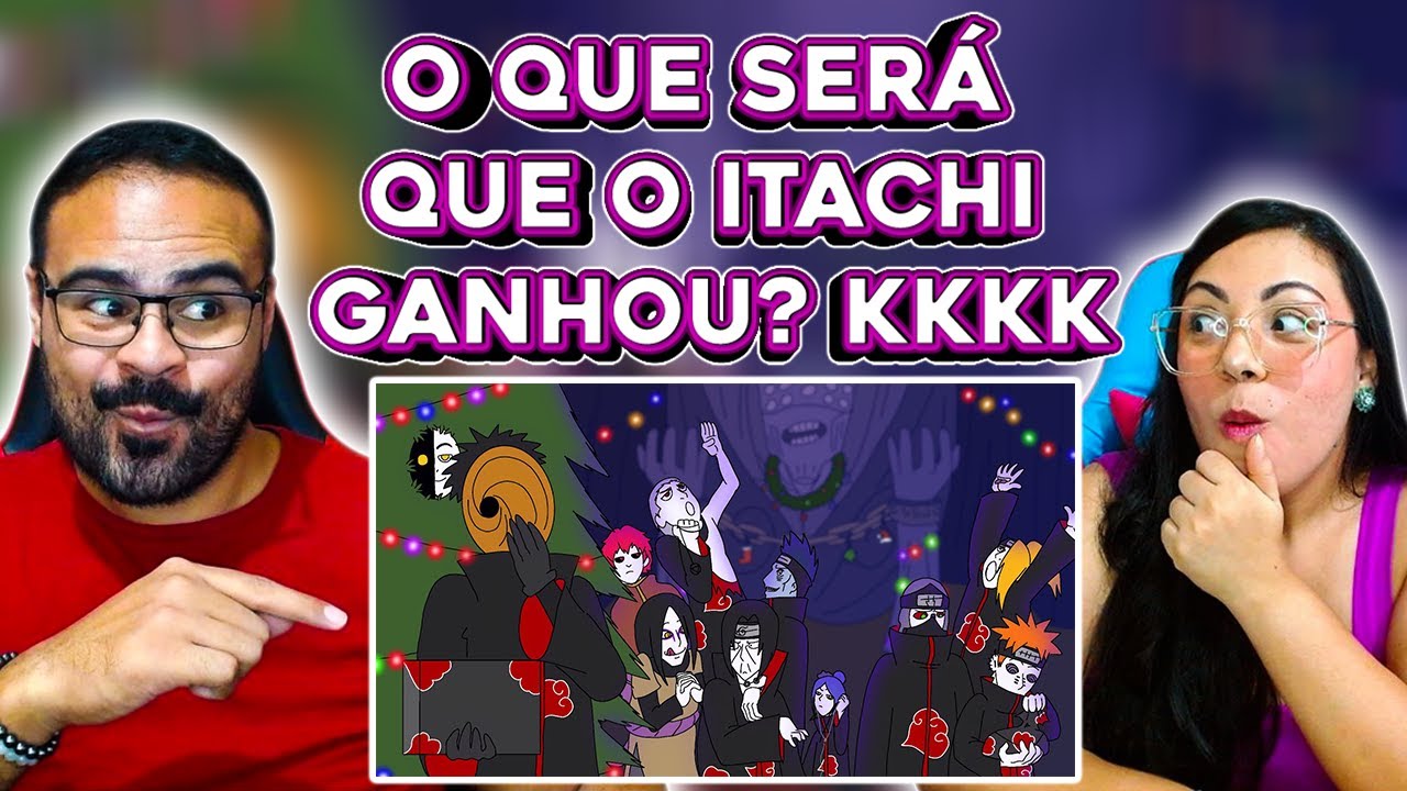 REACT EM CASAL VOICE MAKERS - O AMIGO OCULTO DA AKATSUKI