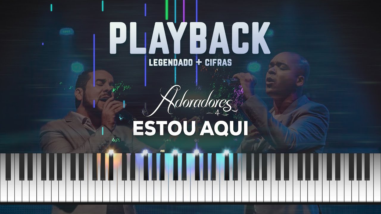 🔴 PLAYBACK - ESTOU AQUI Adoradores 4