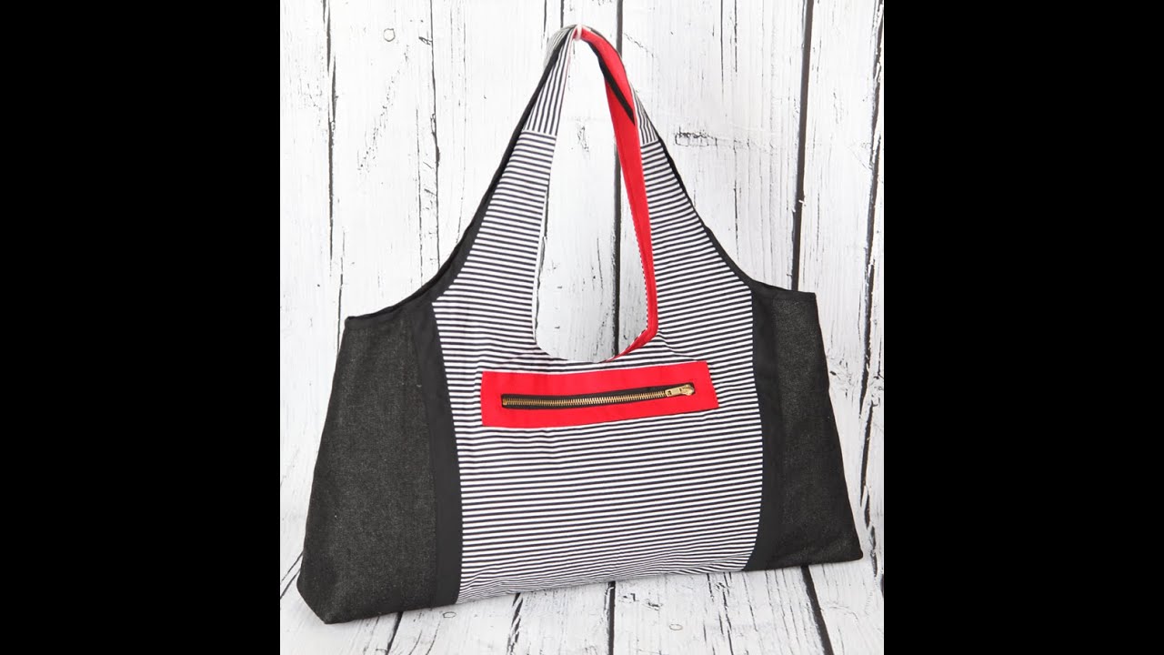Amara Handbag 1 / Jeans bag that can hold a kitchen sink :-)