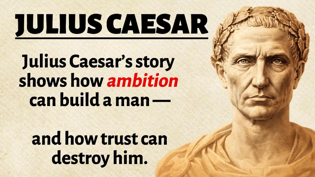 Julius Caesar: Power, Betrayal, and the End | Learn English with Story