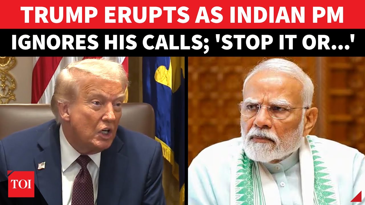 'Stop Or...': Trump Threatens Modi After Indian PM Refuses To Answer US President’s Calls