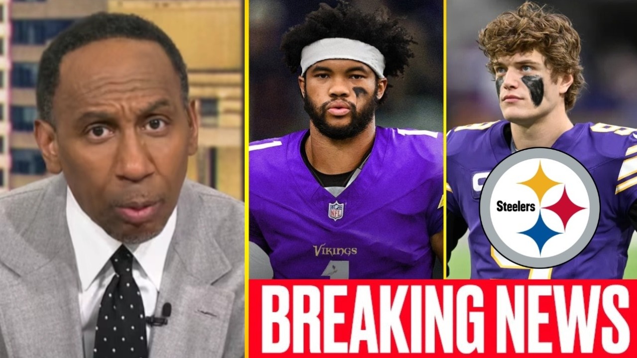 FIRST TAKE | Stephen A reacts to J.J. McCarthy rumors after Vikings sign Kyler Murray
