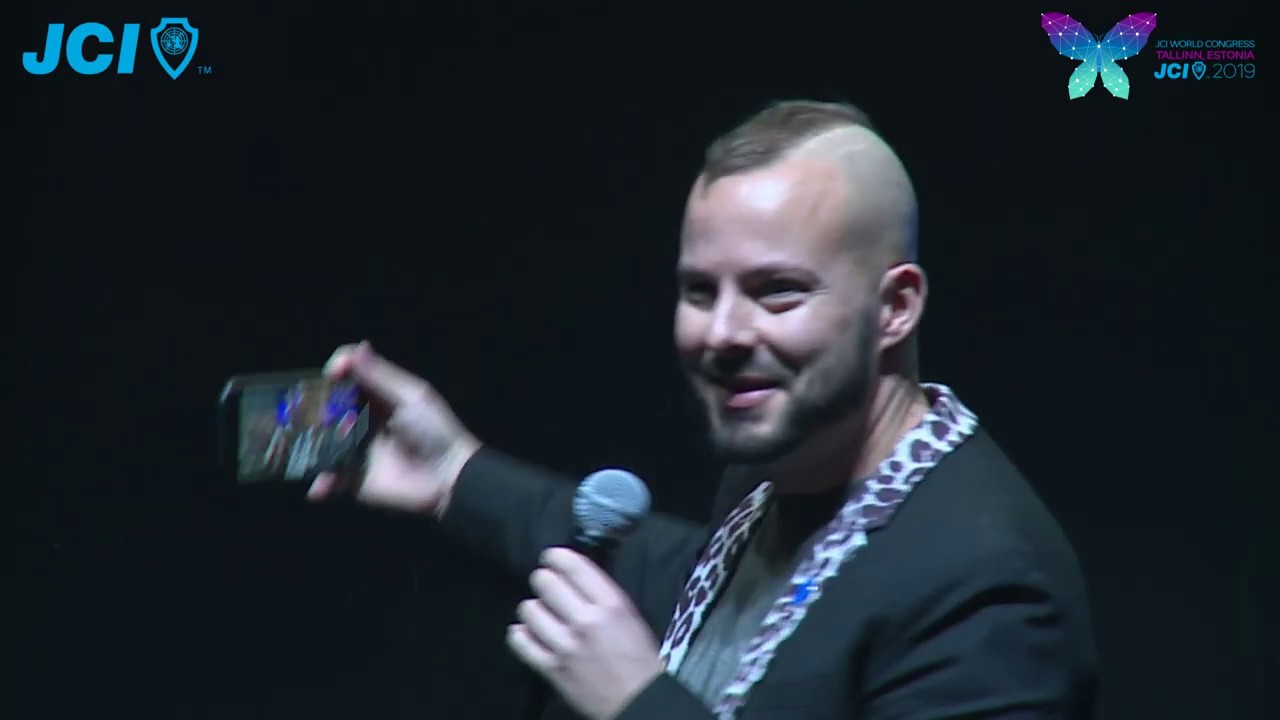 Christoph Huebner's Powertalk at the JCI Digital Innovation Day