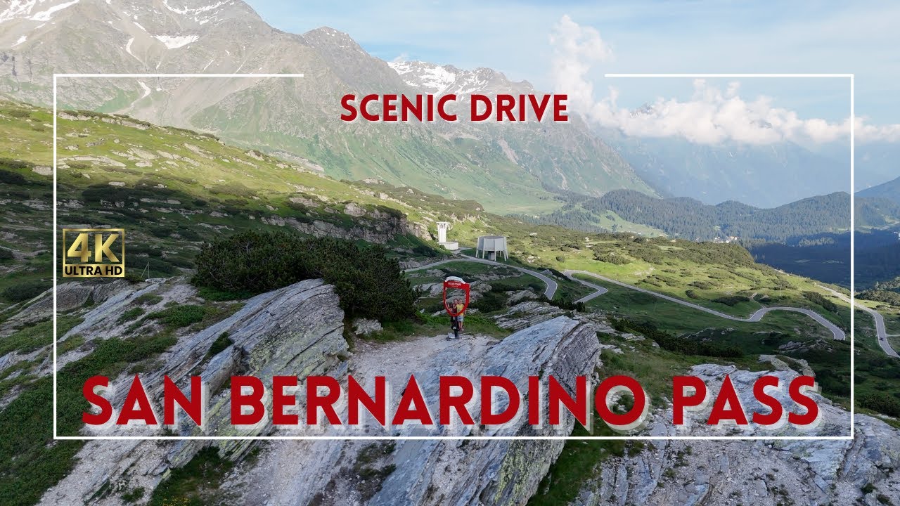 One For Your Bucket List: Scenic Drive Through San Bernardino, Switzerland!
