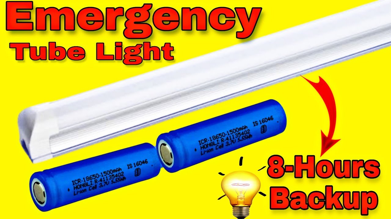 Emergency Led Tube Light||how to make led tube light at home||#emergencylight #led emergency light