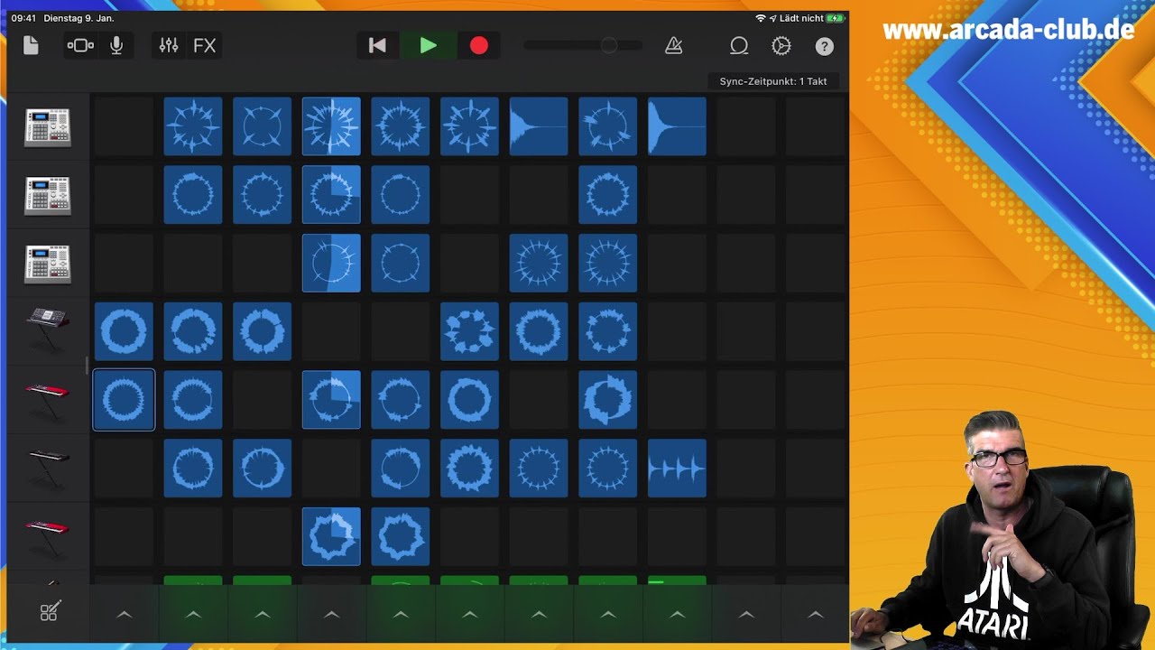 2 - Musik machen (oder so was in der Art) mit Garageband