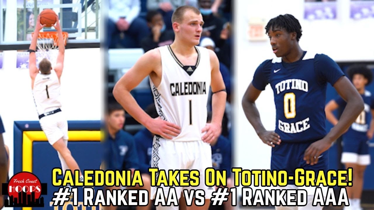Caledonia Upsets #1 Totino-Grace! Eli King Has Ice In His Veins!