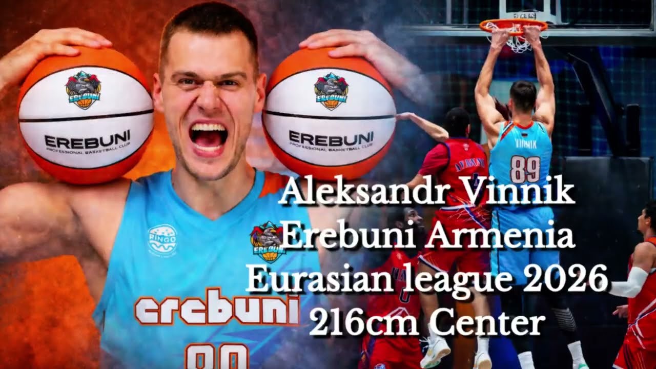 Aleksandr Vinnik 7&rsquo;2 C &bull; 2026 Eurasia league highlights