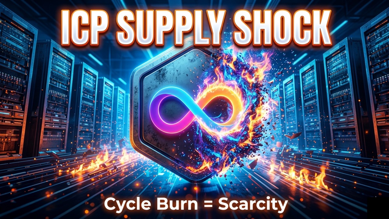 ICP Cycle Burn Reality Check: The Hidden Path to Deflationary Scarcity #icpcrypto