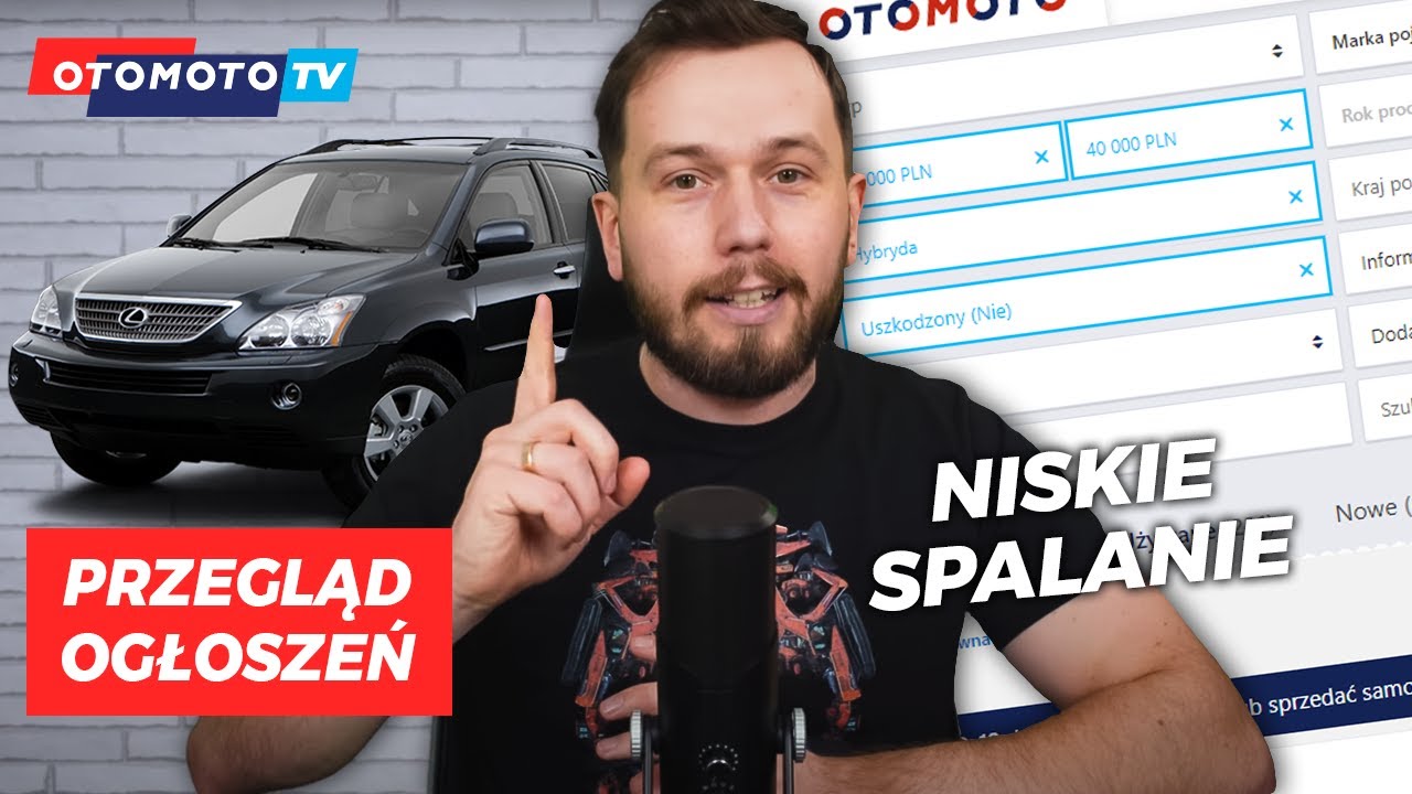 Hybrydy do 40000zł | Przegląd Ogłoszeń OTOMOTO TV