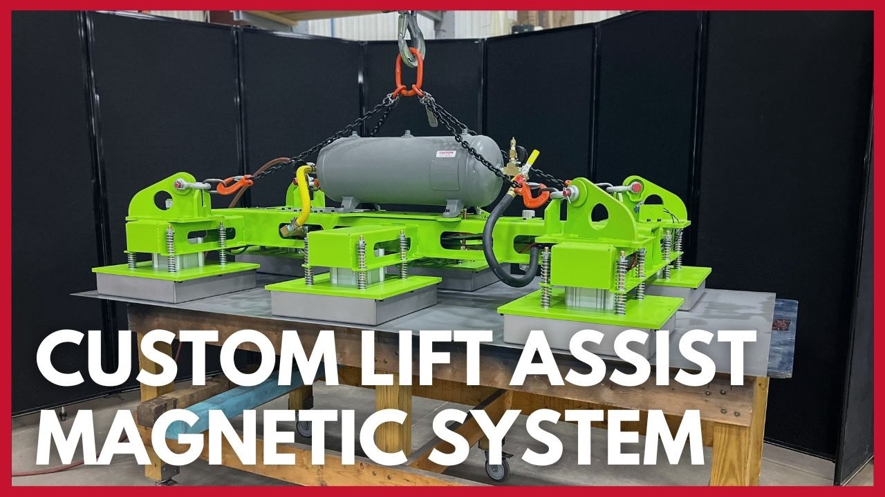 Lift Assist Magnet System - Custom Engineered Lifting Solution by Industrial Magnetics
