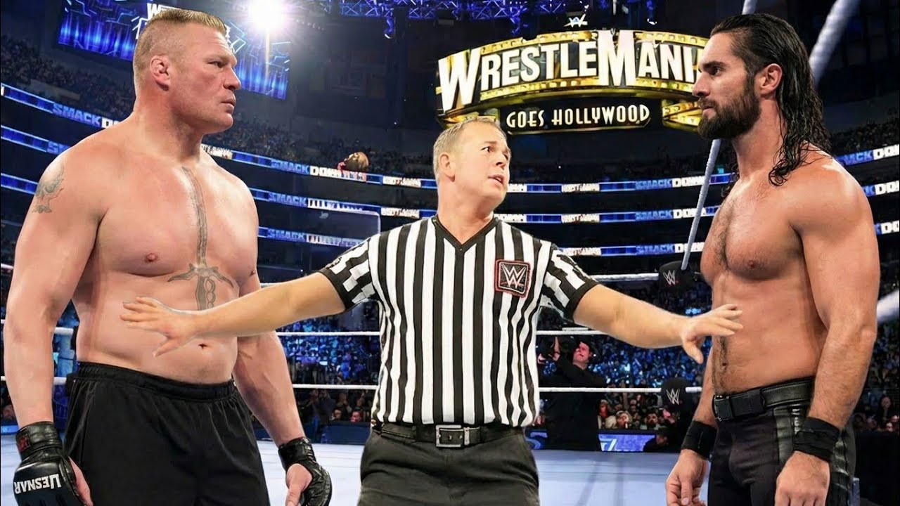 Полный матч Брока Леснара против Сета Роллинза на шоу Survivor Series.