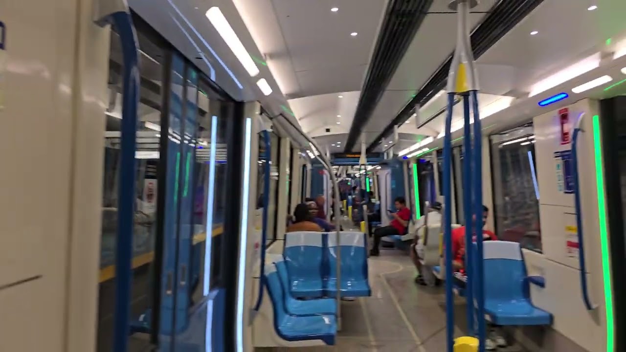 Montreal Metro ride on the Green Line 🟢 between Papineau and Lionel-Groulx stations - Canada Day 🇨🇦