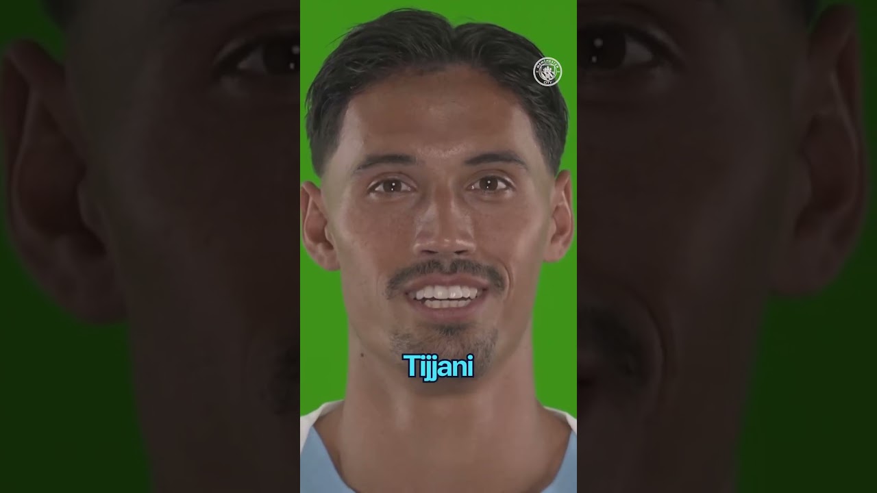 "Man City Players Pronounce Their Names | 2025 Squad 🔵
