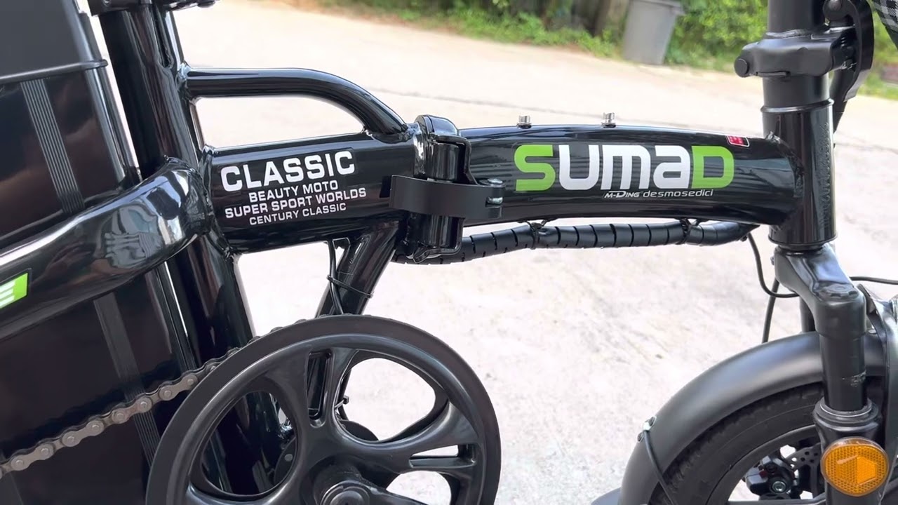รีวิว จักรยานไฟฟ้าพับได้ M-ding sumad 48v 400w ปลดล็อคความเร็ว ไม่ได้