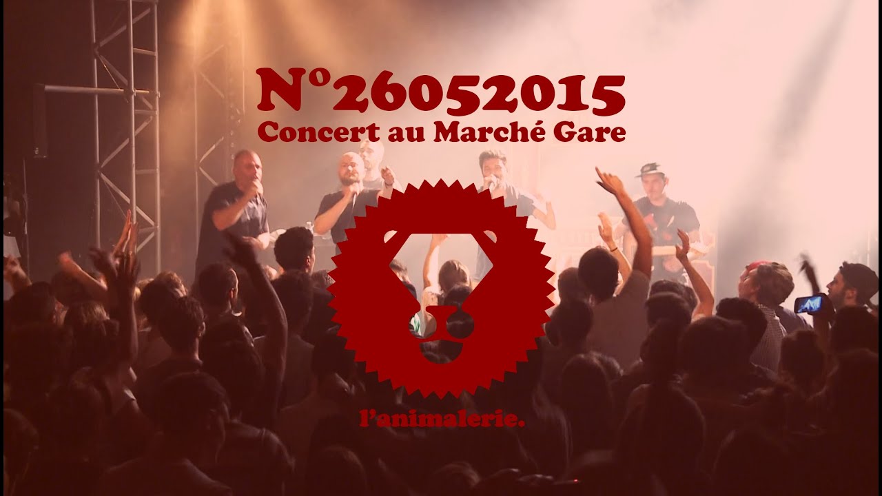 Anton Serra, Lucio Bukowski & Oster Lapwass - N°26052015 - Concert au Marché Gare