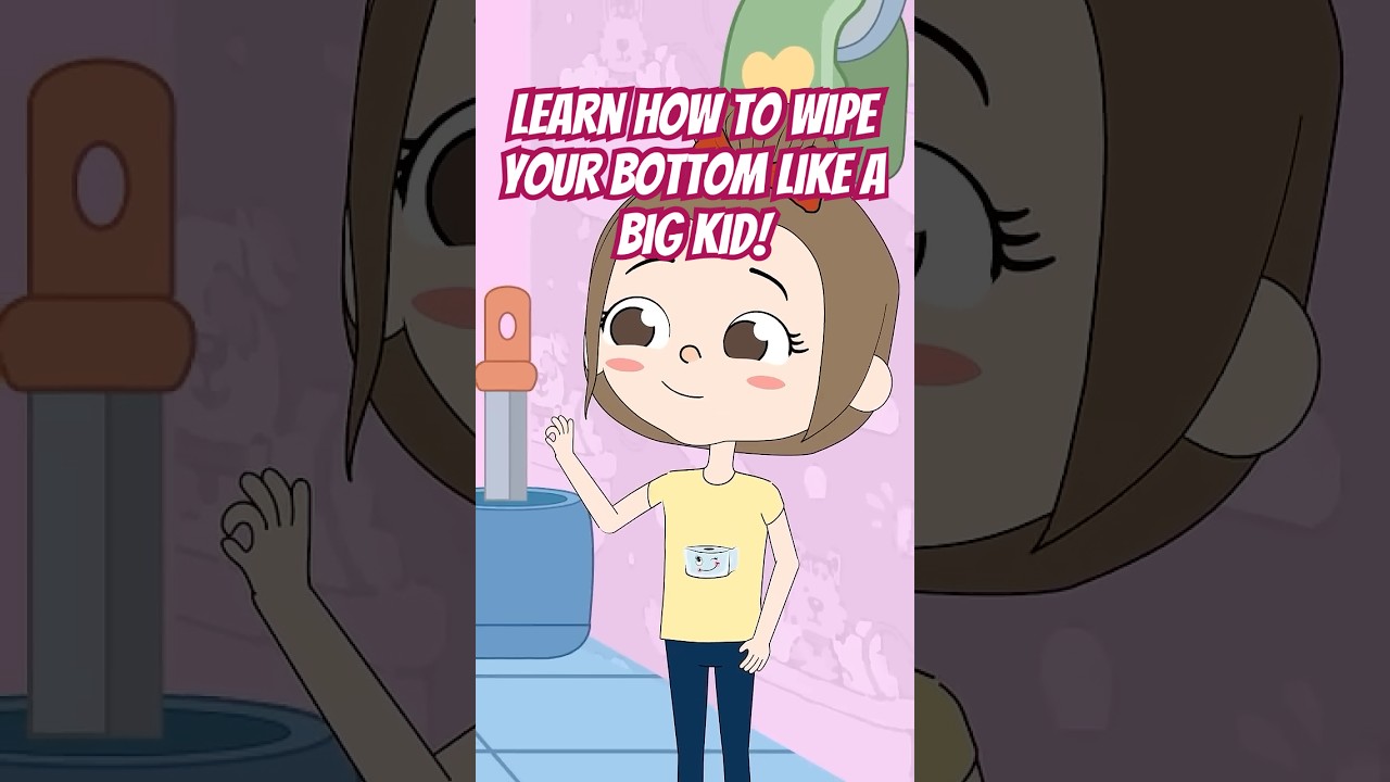 HOW TO WIPE YOUR BUM-BUM 💩 The ULTIMATE Potty Training for Kids