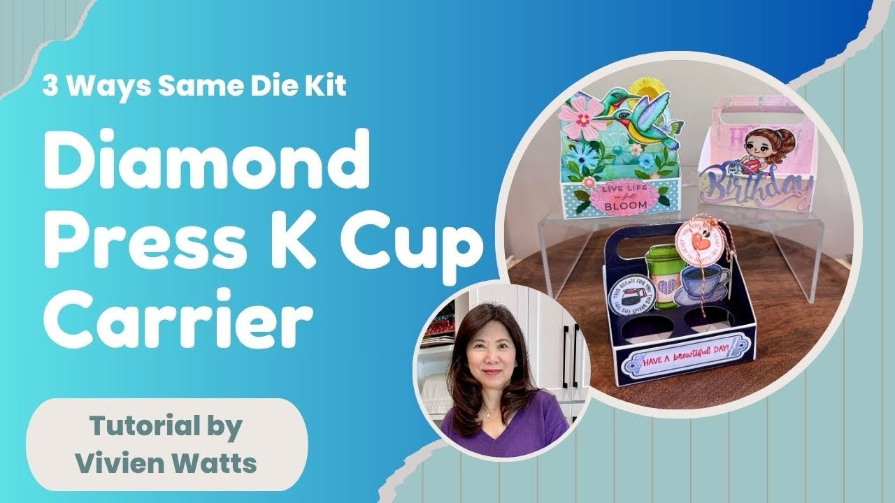 3 ways to use your Diamond Press K Cup Carrier set