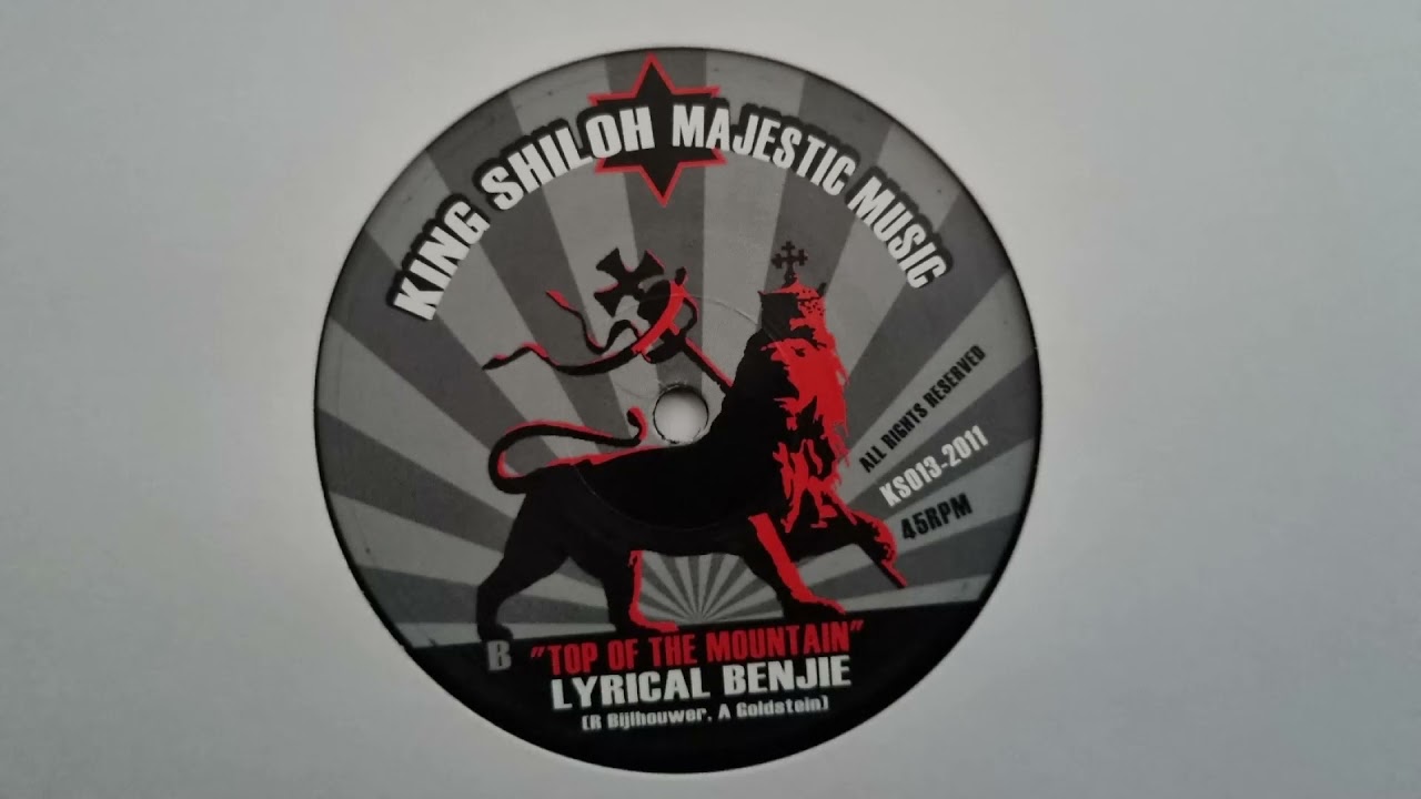 Lyrical Benjie - Top Of the Mountain / Dub Creator - Mountain M. (King Shiloh Majestic Sound) KS013B
