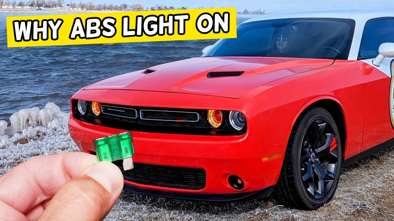 Why ABS Light Is On, ABS Brake Light On Dodge Challenger
