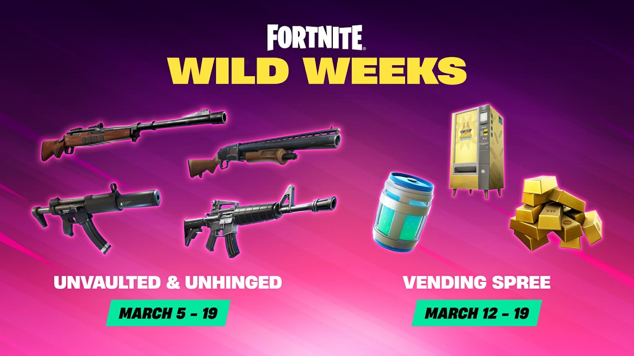 Fortnite: FINAL UPDATE OF CHAPTER SEVEN SEASON ONE! WILD WEEKS NOW LIVE!
