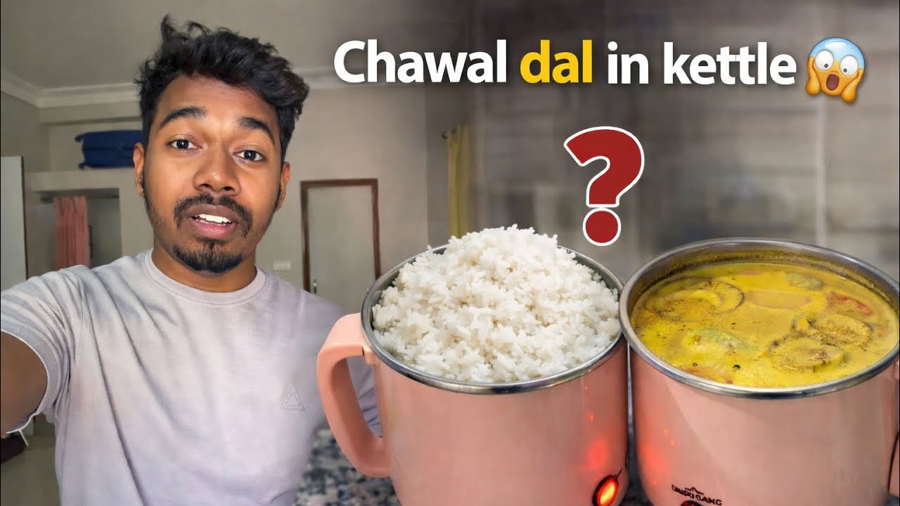 Electric Kettle Mein Chawal–Dal Bana Diya 😳 | Unexpected Scenes 😂