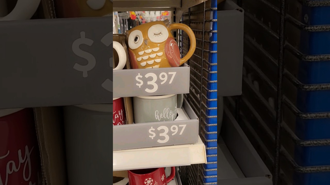 💥#owl #mug #walmart #christmas #ytshots #shortsfeed #trending