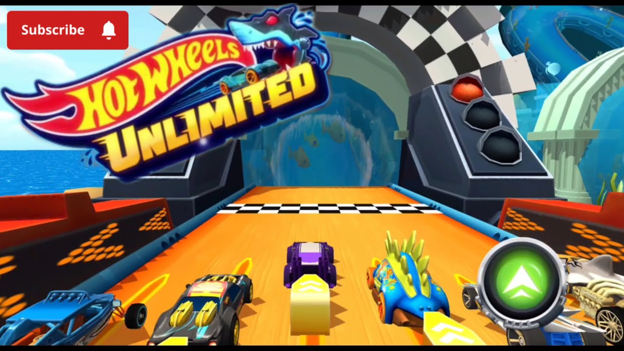 Hot Wheels Unlimited Gameplay Race Purple Cars at HARD WORLD TRACK HALLOWEEN SEASON🔥🔥🔥